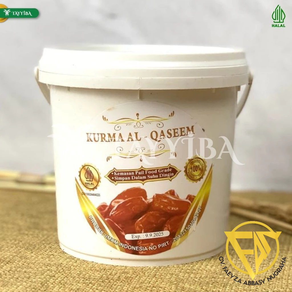 

Kurma Al Qaseem / Kurma Sukari Al Qassim kemasan Ember - Stok Baru Exp Terbaru [ Rumah sehat Bogor ]