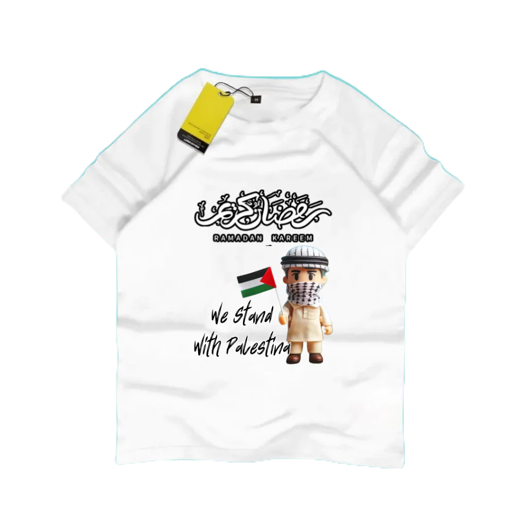 Baju Anak Gratis Sablon Nama / Baju Kaos Anak Tangan Pendek Laki-laki Muslim / Kaos Anak Islamic  Gr