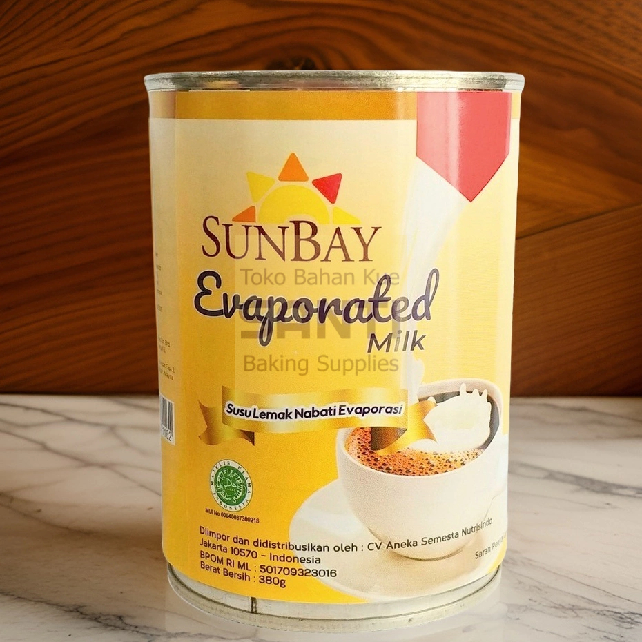 

Sunbay Milk | Susu Evaporasi Makanan Minuman Thai Tea Bubble Tea | 380 Gram