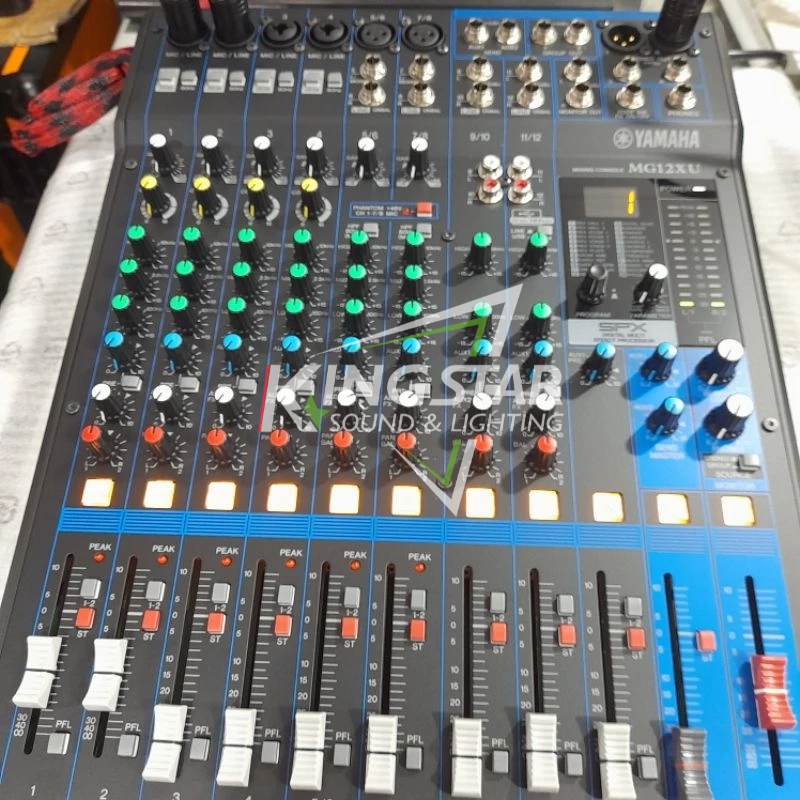 Mixer Yamaha MG12XU MG 12 XU Original 12XU Audio MG12