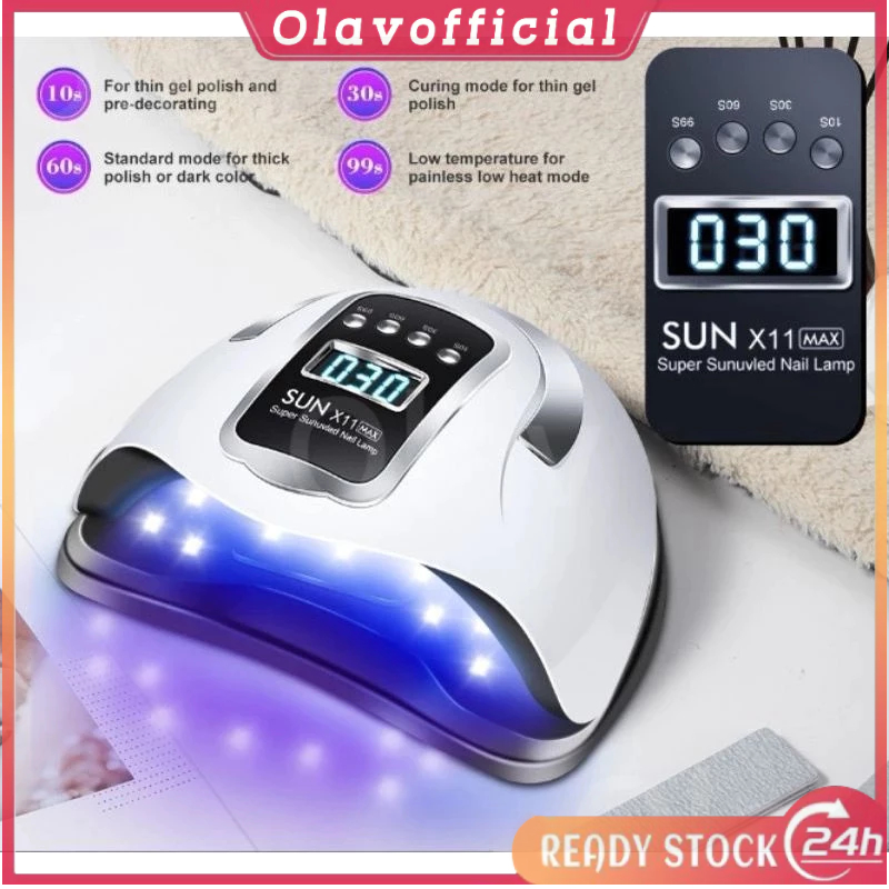 Lampu UV SUN X11 MAX / LED Nail Gel / Lampu UV Nail Art