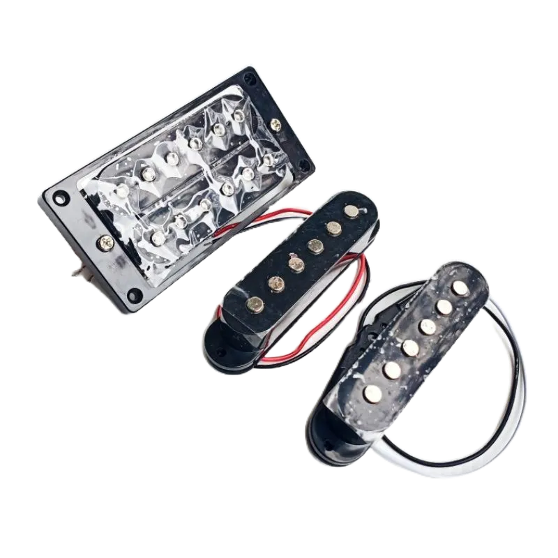 Pickup Gitar Elektrik HSS 6 String / Guitar Pickup Model HSS Set Black 6 String