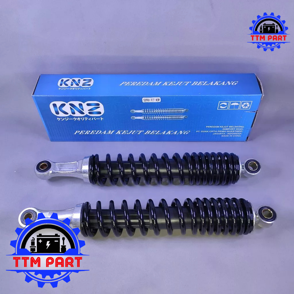 SHOCK BELAKANG  HONDA KARISMA - SUPRA FIT NEW - SUPRA X 125 BLACK 340mm SHOK PEREDAM KEJUT SHOCKBREA