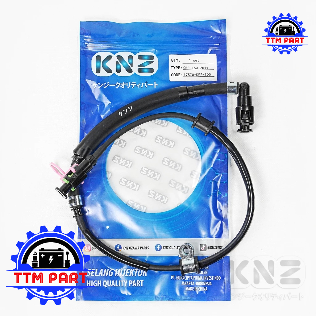 SELANG INJEKSI HONDA CBR 150 2011 - CBR 150R CBU INJEKTOR INJECTOR (KPP) BENSIN KNZ