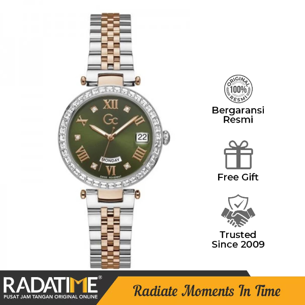 Jam Tangan All Gender Guess Collection Gc Flair Crystal 100% Original Z01010L9MF