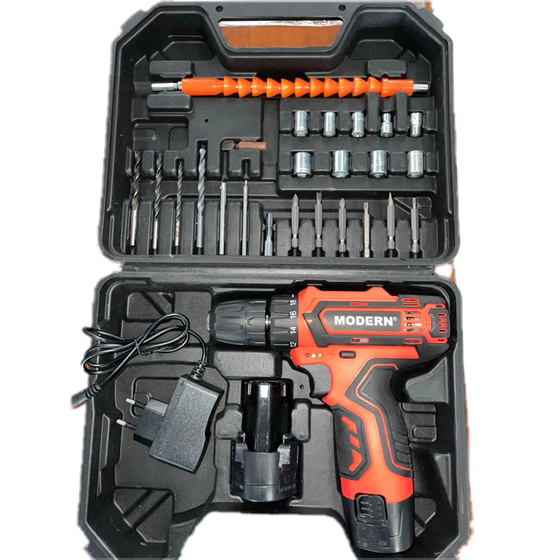 Mesin Alat Bor MODERN baterai bisa di cas/charge cordless