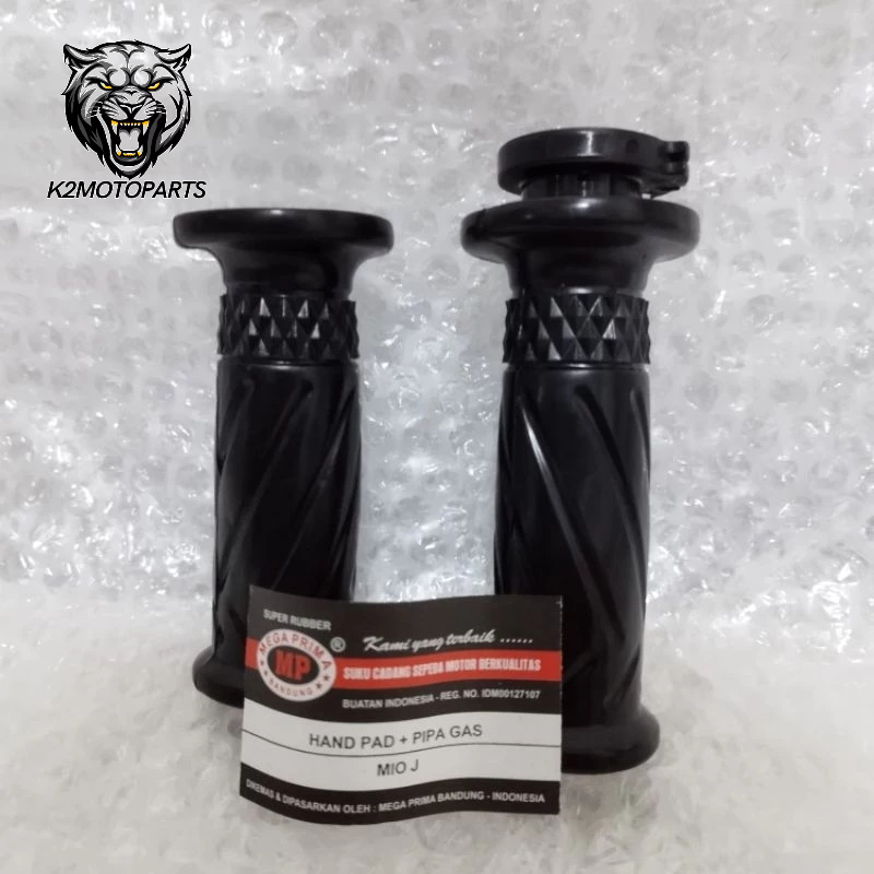 HANDGRIP HANDFAT 1 SET KANAN KIRI + PIPA GAS YAMAHA MIO J - MIO GT - XEON RC - SOUL GT - FINO FI - X