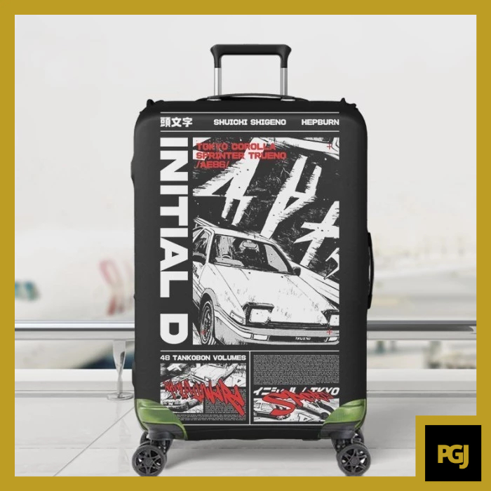 Sarung Koper Takumi Fujiwara AE86 Hachiroku 006 Cover Koper