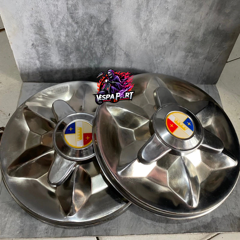 Cover Dop Velg Velk Pelek WheelDop BELIMBING Ring 10 R10 Vespa Super Sprint Px Ps Exclusive Excel