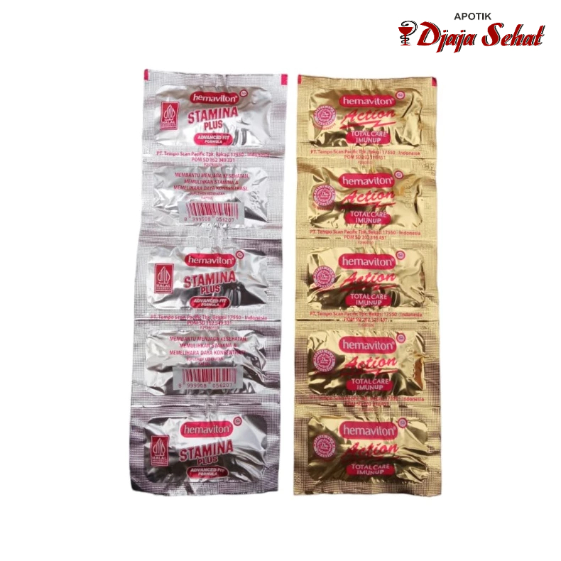 HEMAVITON STAMINA DAN ACTION-MULTIVITAMIN 5 KAPSUL