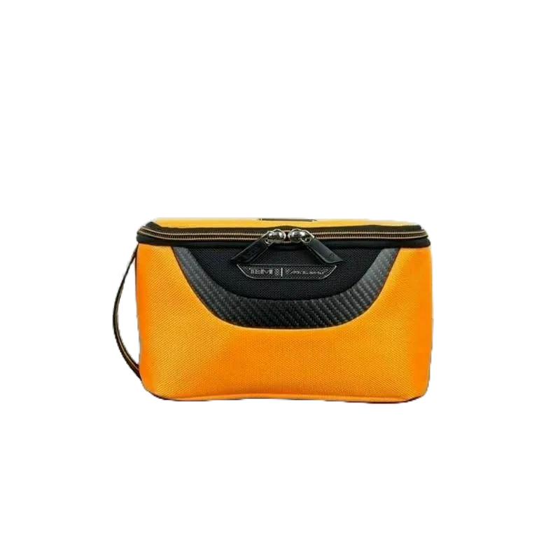 Tas  Import Tumi Clutch Mclaren Mc Laren Organizer Remex Free Embos Oren Orange Hand Travel Bag Tang