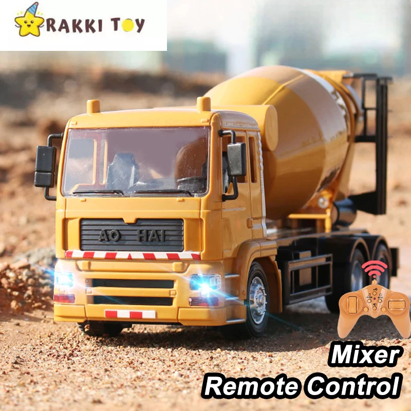 Mainan Mobil Mixer Remote Control RC | Mainan Mobil Remote Control | Mainan Mobil Truk Pengaduk Seme