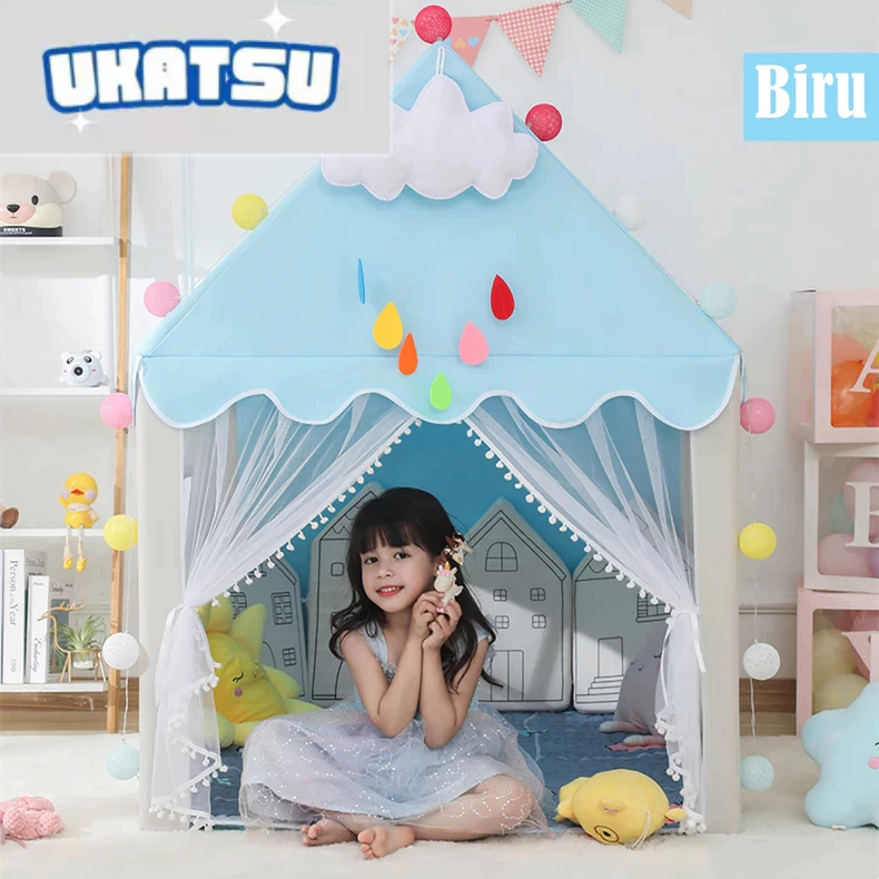 Tenda Anak Perempuan | Tenda Princess Anak | Tenda Castle jumbo | Playhouse Anak | Tenda Istana Prin