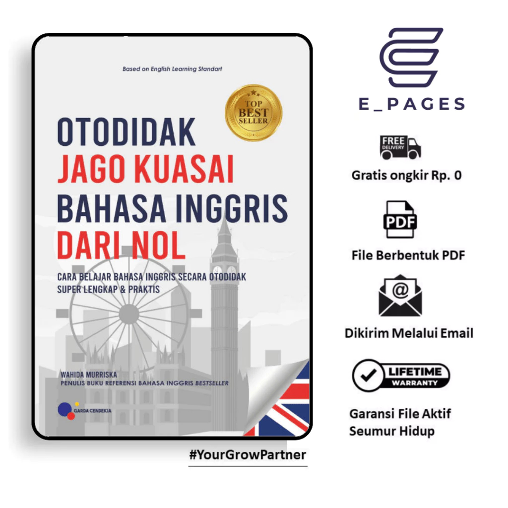 

535. OTODIDAK JAGO KUASAI BAHASA INGGRIS DARI NOL - [-]