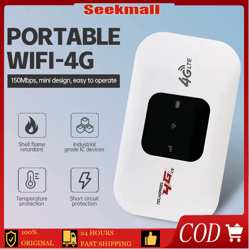 MIFI MODEM WIFI 4G UNLOCKOPERATOR Perdana / 150Mbps 4G Portable Mobile WiFi USBMobile WiFi Modem Kec