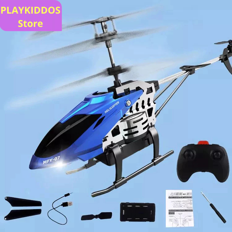 Helikopter Remote Control Mainan Helikopter RC 3.5CH Single Blade 50 Cm Besar Remote Control Logam