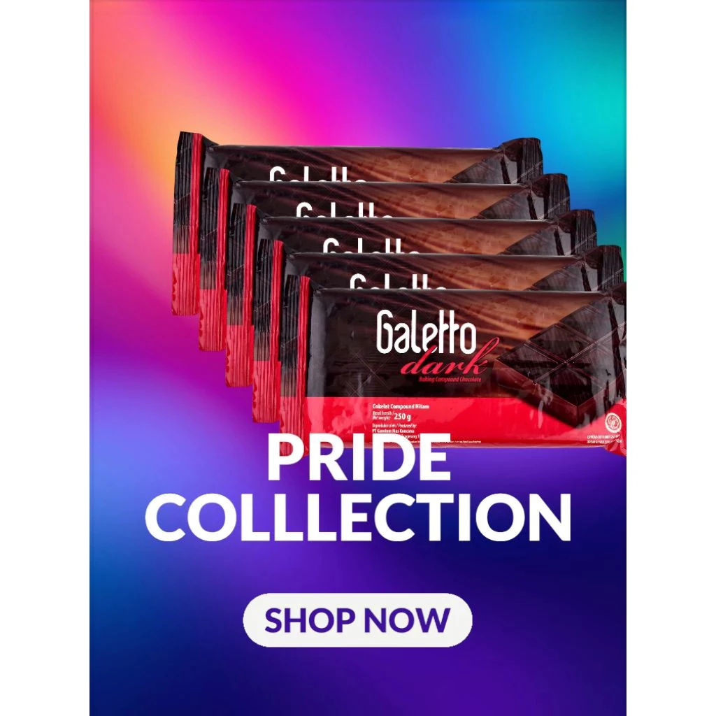 

coklat compound galetto 250 g x 24/ carton exp date 26/102026