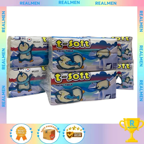 TISU T-SOFT / FACIAL TISSUE 200GR