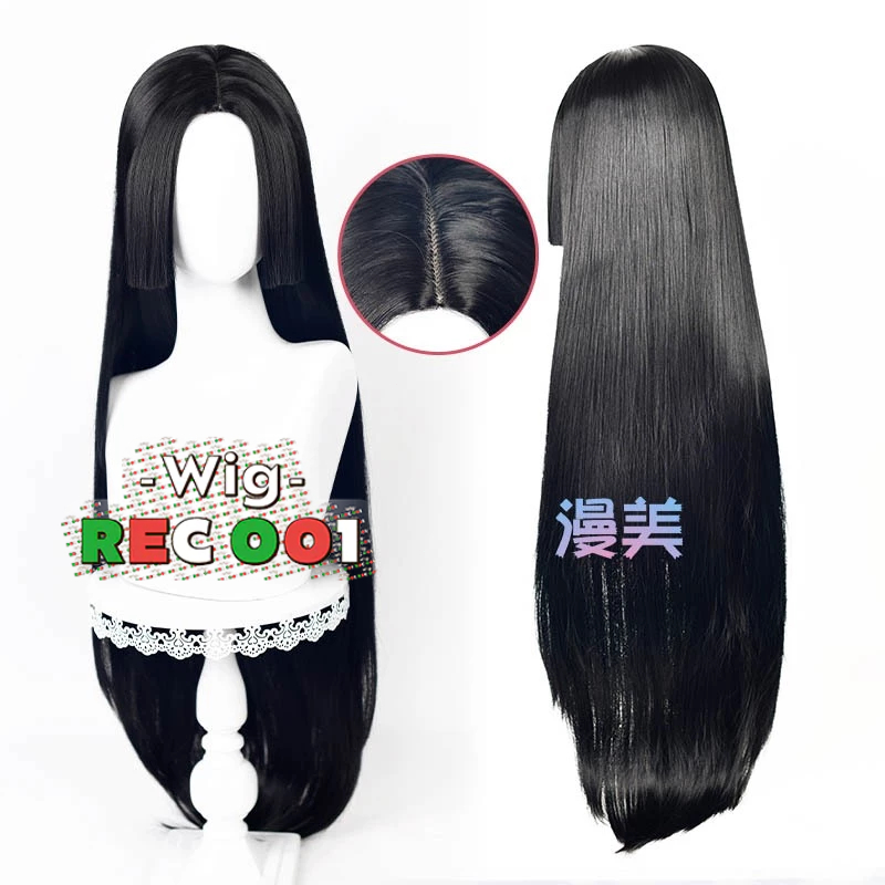 M- 100cm Wig Boa Hancock Cosplay Boa Hancock Wig One Piece Cosplay One Piece Orang Dewasa Anak-Anak 