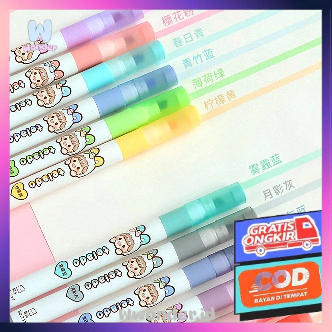 

WW 1 SET Stabilo 6 Pcs 6 Warna Best Seller TLD137