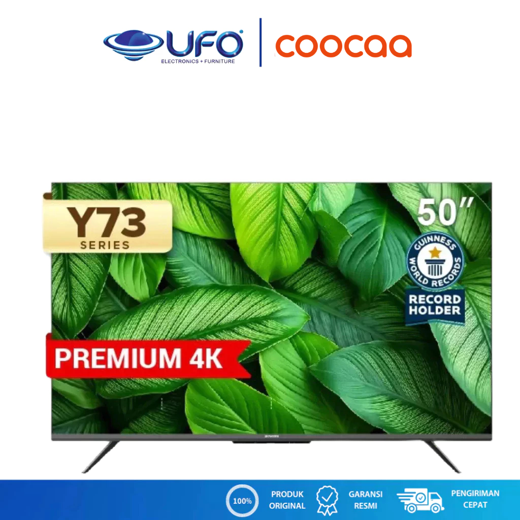 Coocaa 50 Inch Smart Google LED TV 4K UHD 50Y73
