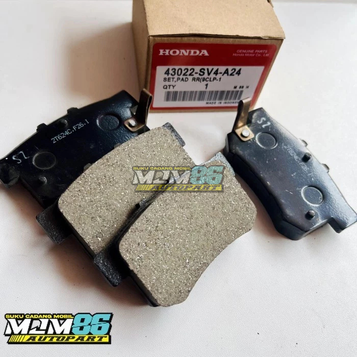 Kampas Rem Belakang Honda 43022-SV4-A24 Honda Civic FD FB New Crv 2002-2016 Odyssey RA6 Accord SV4 H
