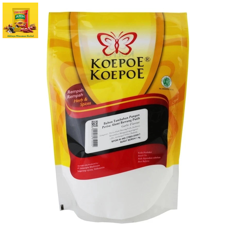 

Koepoe - Koepoe Perisa Alami Bawang Putih 1 Kg | Perisa Bawang Putih