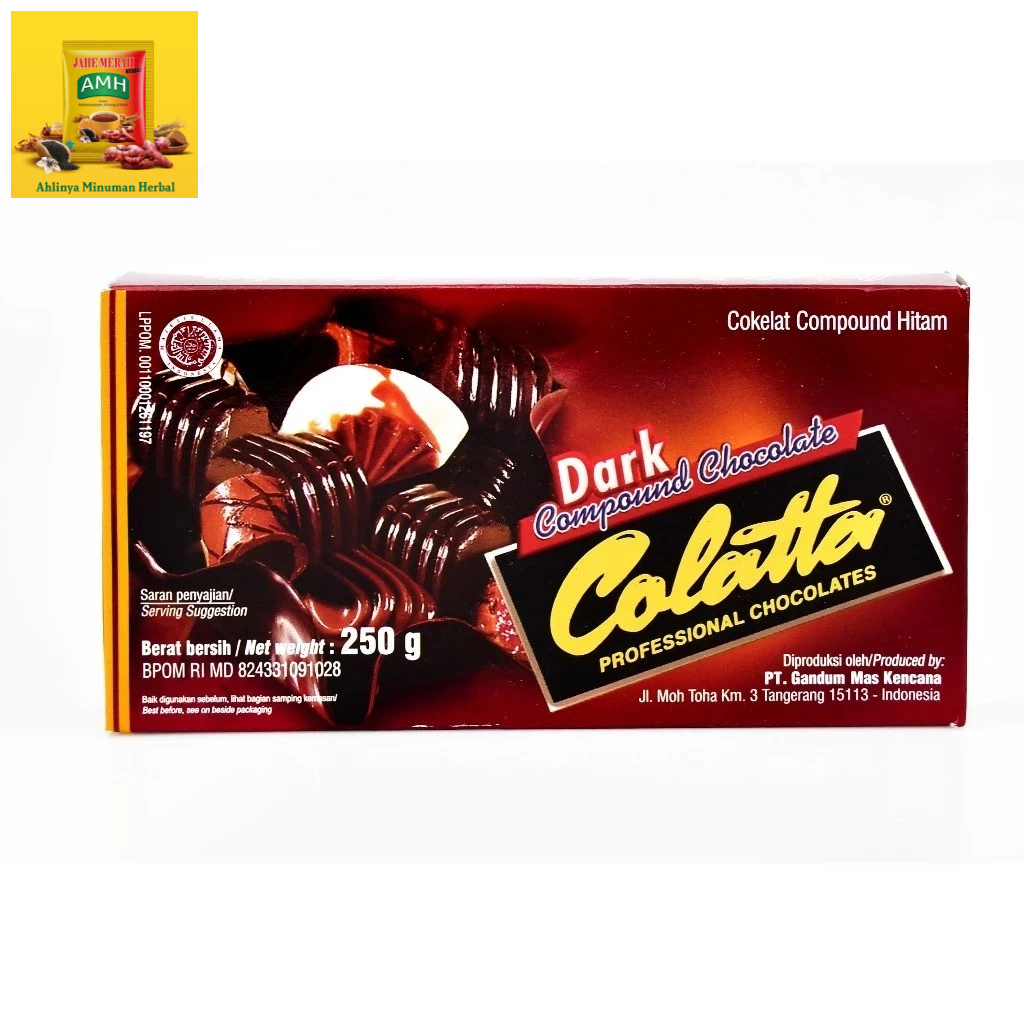 

Colatta Dark Compound 250gr | Coklat Batang