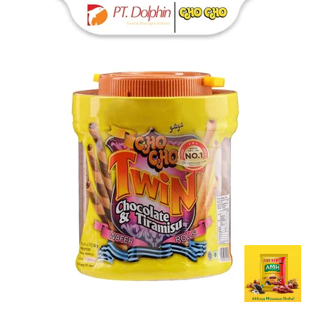 

CHO CHO WAFER STIC TWIN TIRAMISU 500GR | MAKANAN RINGAN
