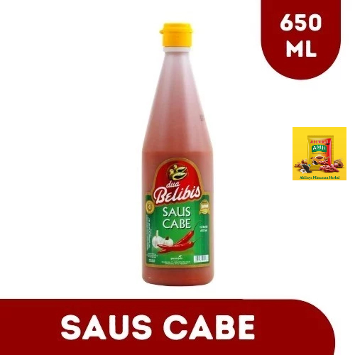 

Dua Belibis Saos Cabai 650ML | Saus Cabai | Saus Sambal