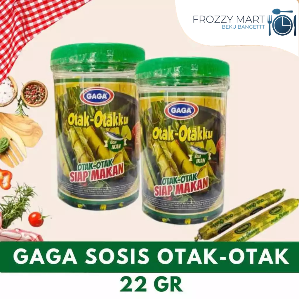 

Gaga Otak-otak Sosis Rasa Ikan isi 26 Pcs