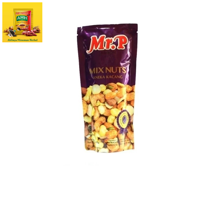 

Mr.P - Aneka Kacang 80gr - Mix Nuts | kacag