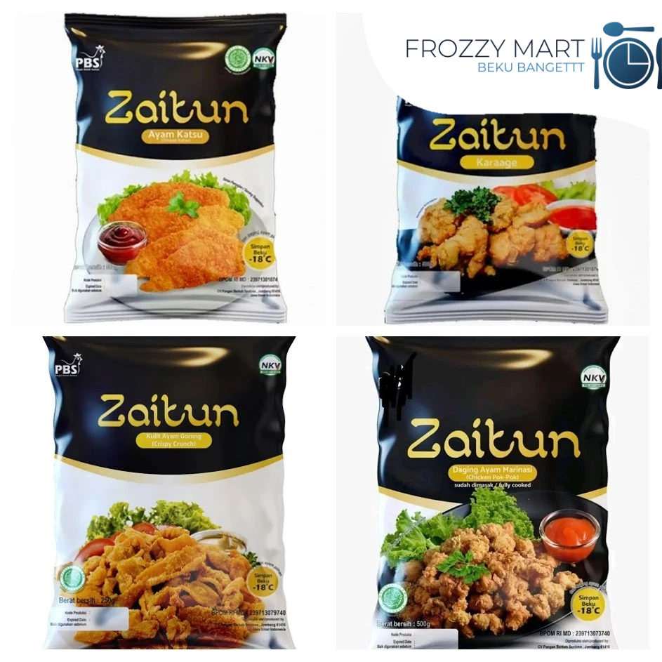 

Zaitun Ayam Karage | Katsu | Pok-Pok | Crunch Kulit Ayam | Siap Masak, Gurih & Lezat!