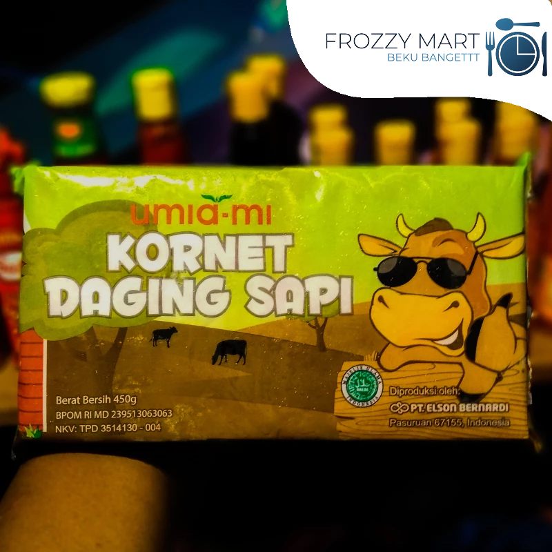 

Umiami kornet Sapi & Ayam 450gr | Lauk Praktis & Lezat!