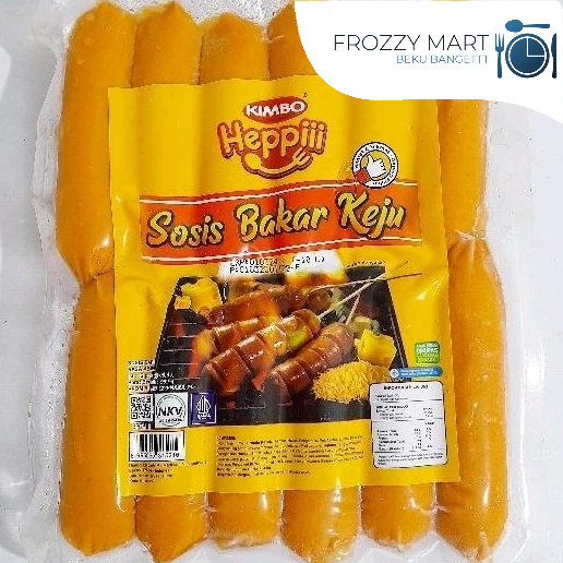 

Kimbo Hepiii Sosis Bakar Keju 500gr | Isi 12 pcs