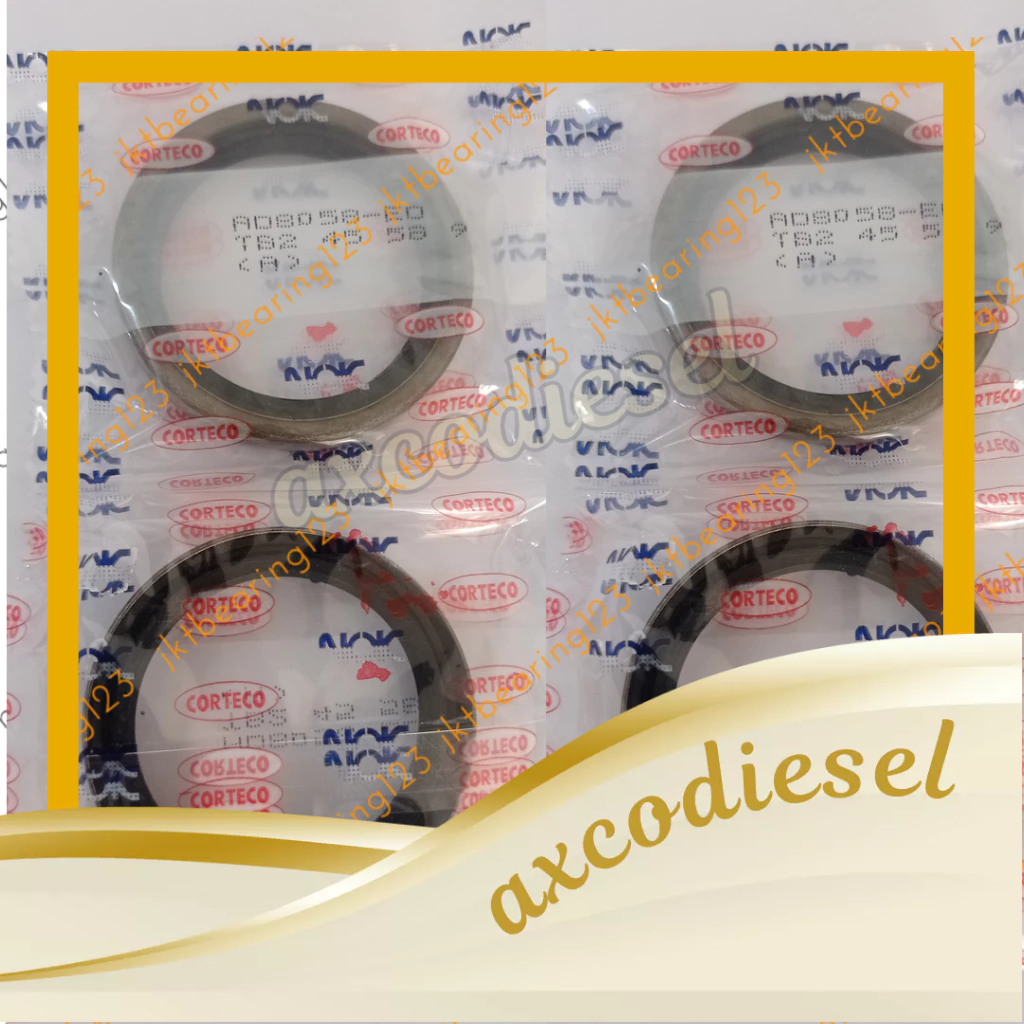 Oil Seal Roda Belakang Luar MB001314 L300 Kuda 45x58x9 NOK CORTECO ASLI  MB 001314