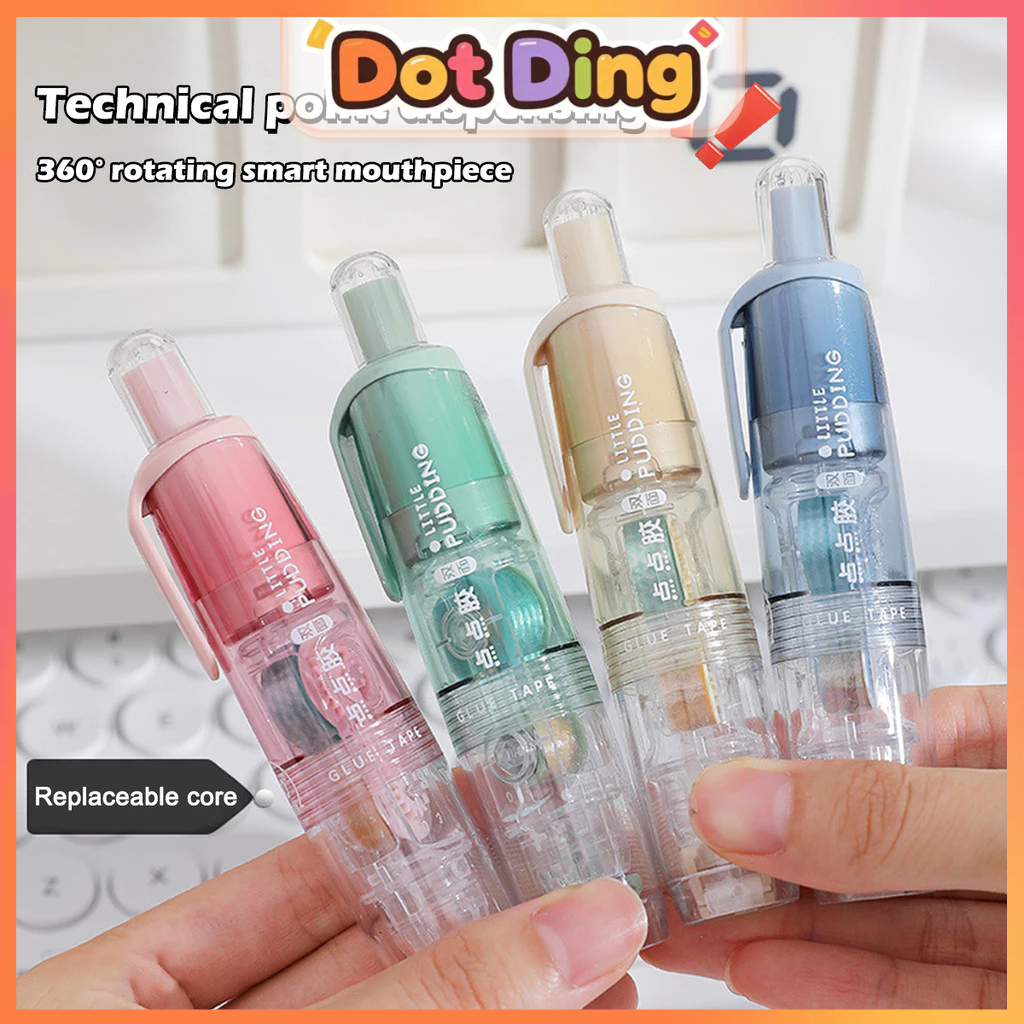 

[DOTDING] Pita Lem Bertitik Perekat Dua Sisi Rol Dapat Didorong Isi Ulang untuk Anak Perempuan Perlengkapan Alat Tulis Sekolah H374