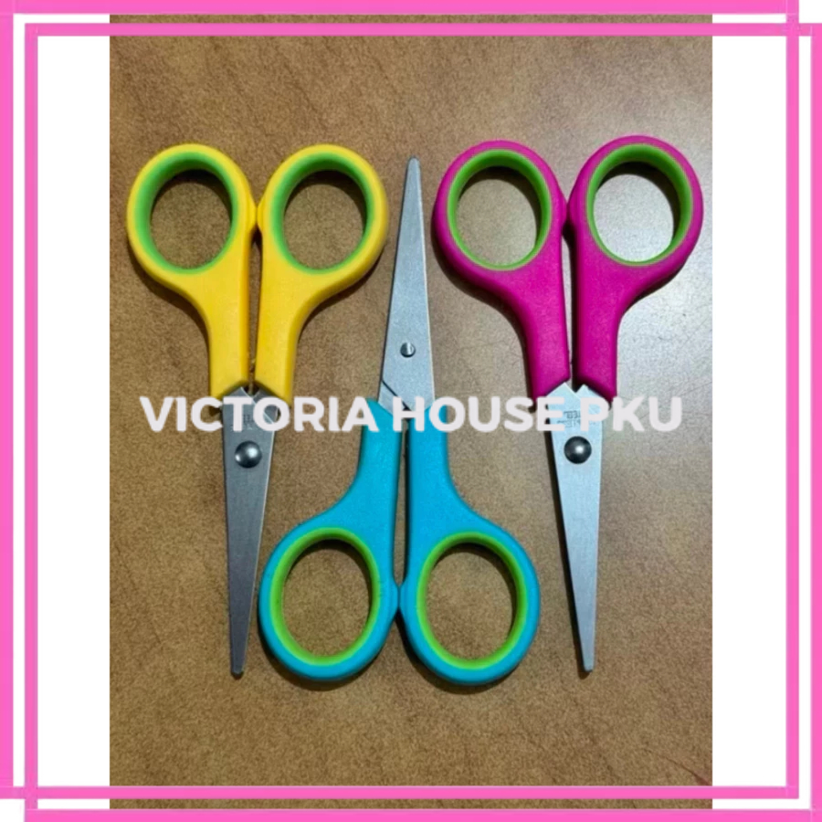 

VHP - 1 PCS Gunting Kecil Murah Lady Pop Karet 4.5" Inch