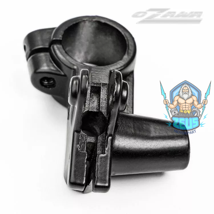 DUDUKAN KACA SPION R/H KANAN HONDA SUPRA BLACK OZAWA DRAT 14 (ZEUS)