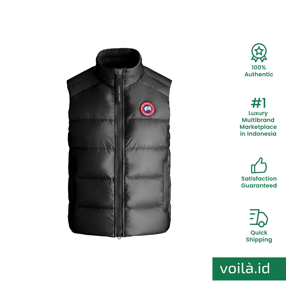 Jaket Winter Cypress Vest Quilted Black