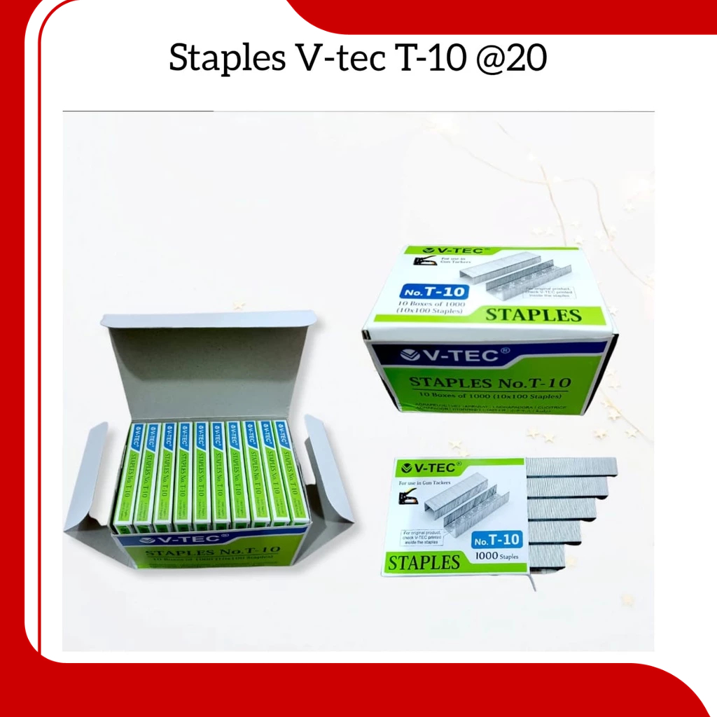 

Staples V tec No. T-10