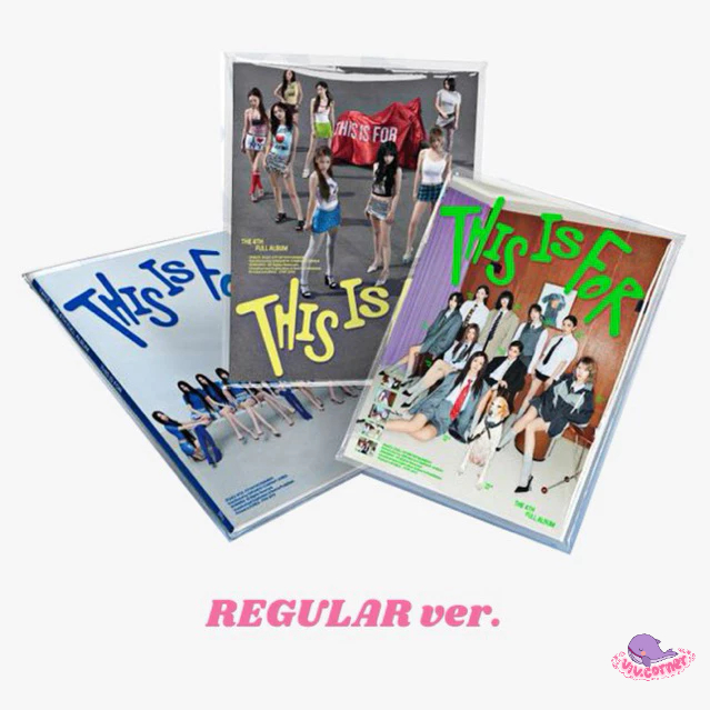 TWICE THIS IS FOR Album - Standard ver - POB JYP Bene Benefit Photobook ver Regular ver