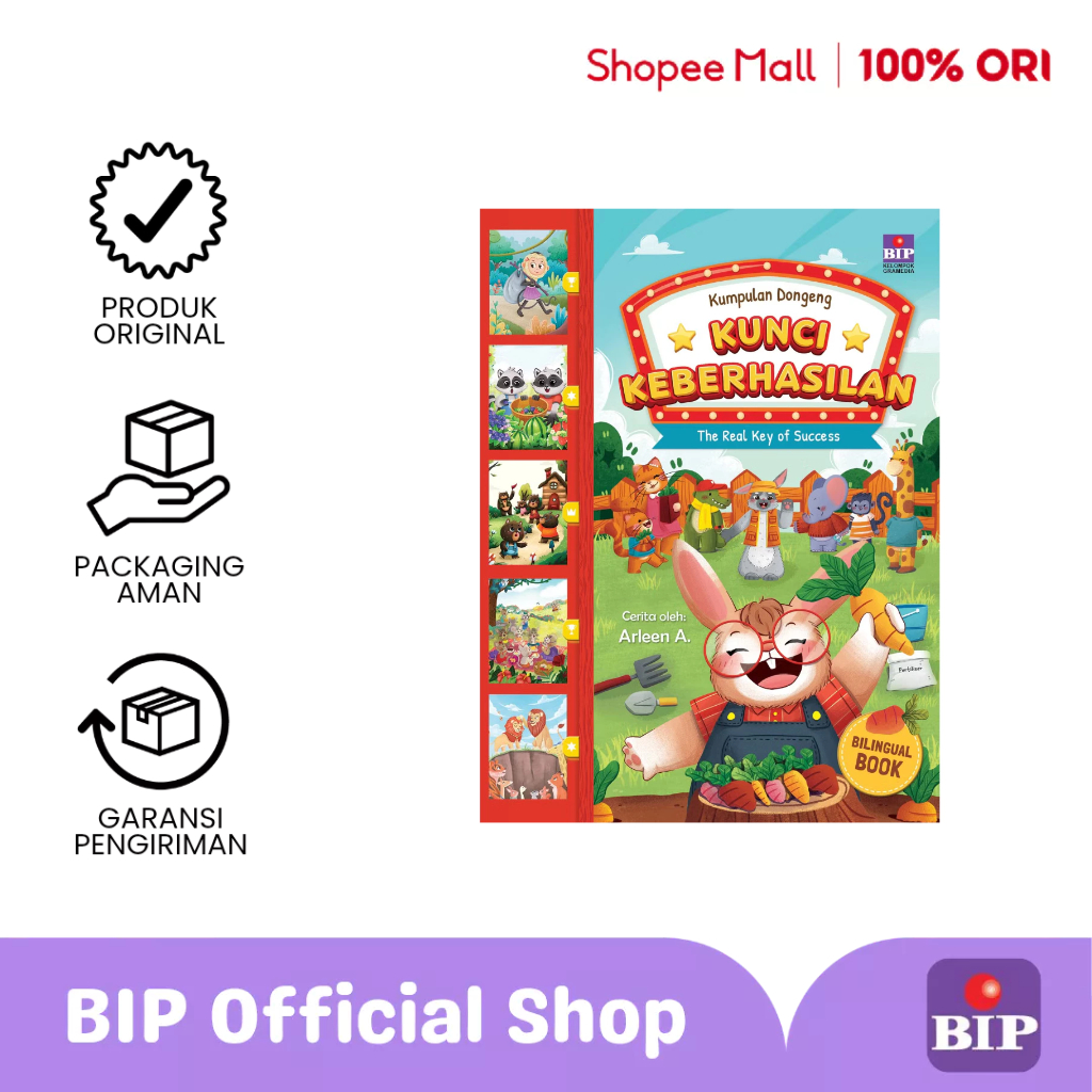 BIP - Kumpulan Dongeng Kunci Keberhasilan (The Real Key to Success) - Arleen A.