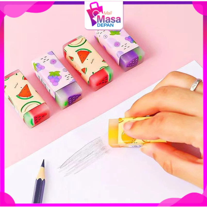 

MMD Penghapus Pensil Motif Buah Fruits Eraser Penghapus Karakter Dinosaurus Sweet Eraser Anak Sekolah Karakter Dino Hapusan Sekolah Korean Style