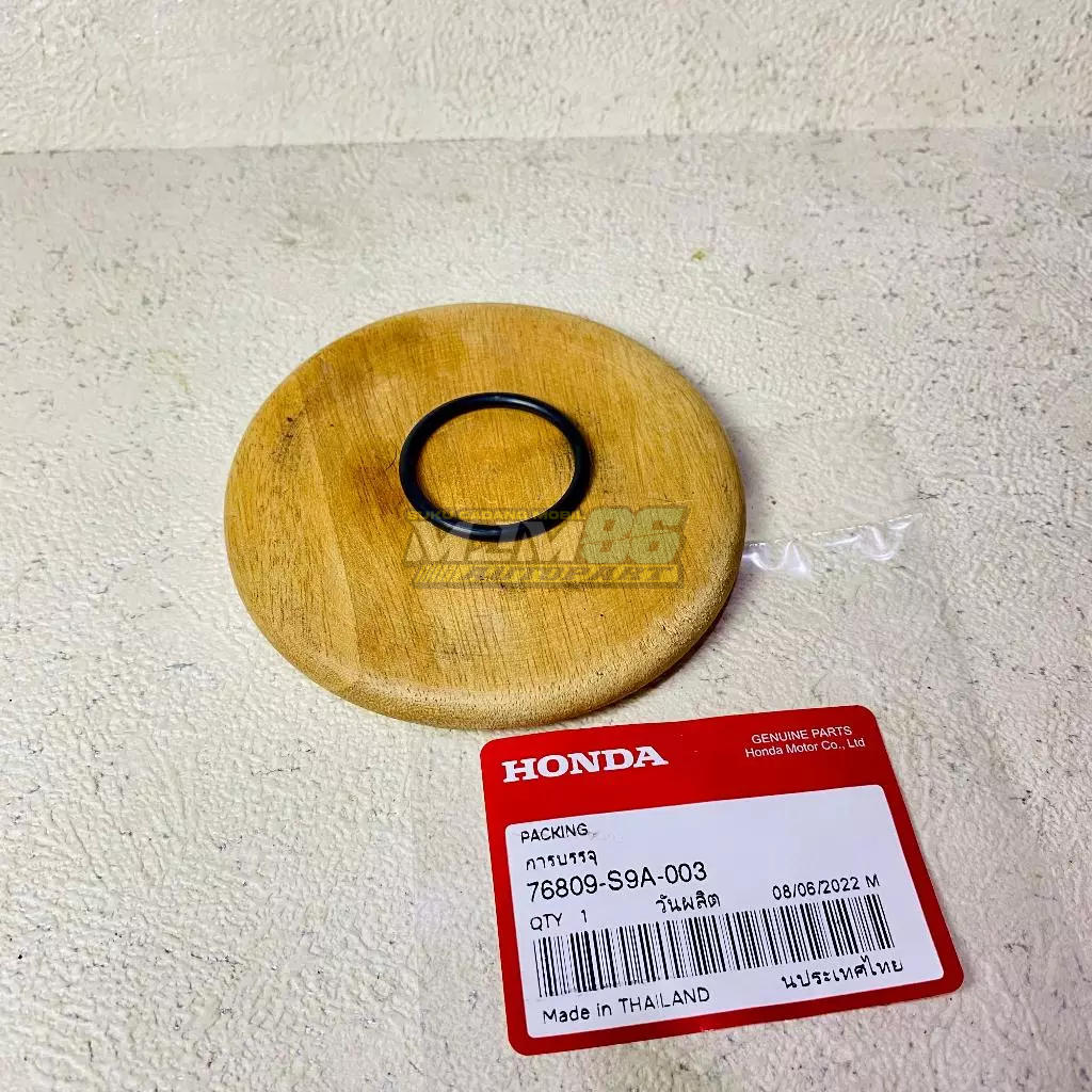 SEAL O RING LEHER TABUNG WIPER 76809-S9A-003 HONDA NUMBER CRV GEN1 GEN2 CIVIC FD JAZZ CITY FREED