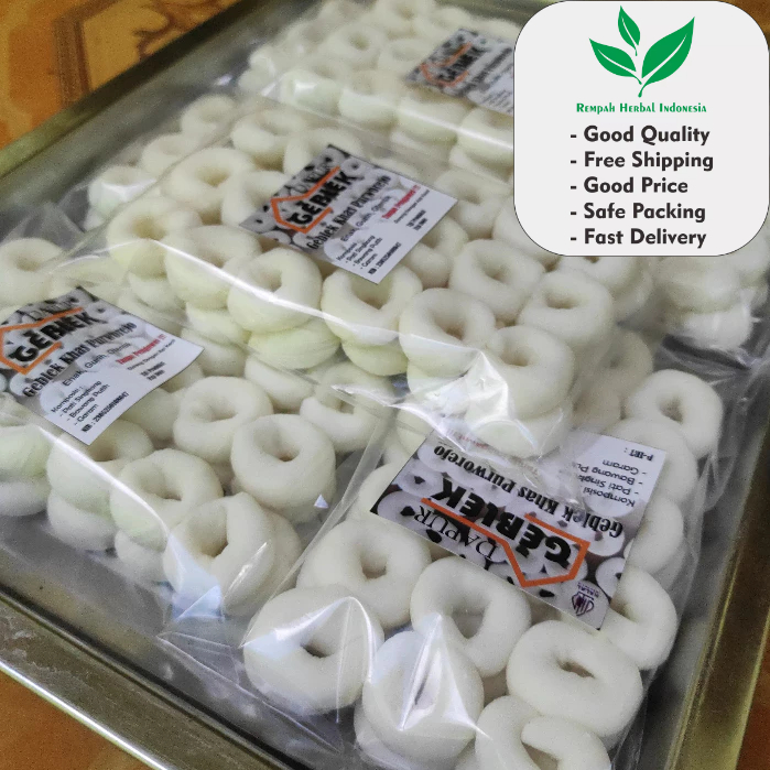 

Geblek Binggel Pati Mentah Asli Khas Purworejo