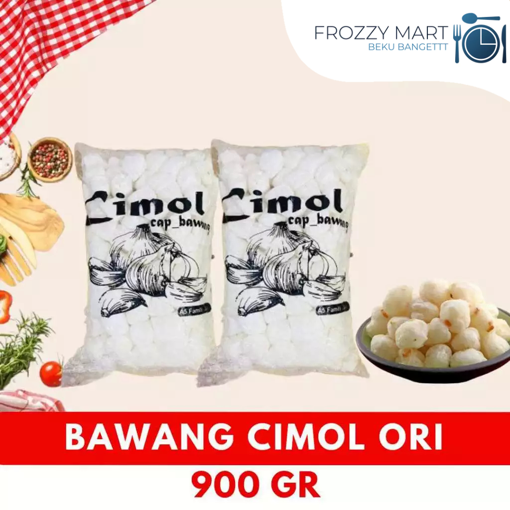 

BAWANG Cimol Original 900gr – Frozen Cimol Gurih Siap Goreng