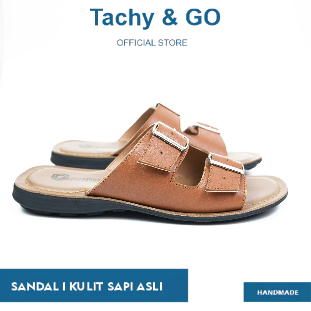Sandal kulit pria - Sandal kulit garut