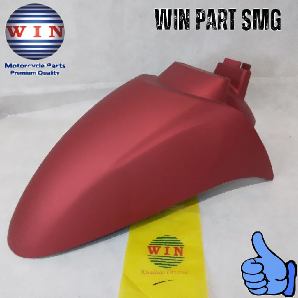 Spakbor Depan Honda Scoopy 110 FI MERAH RED DOFF DOP 2017 2018 2019 2020 Front Fender SELEBOR SLEBOR