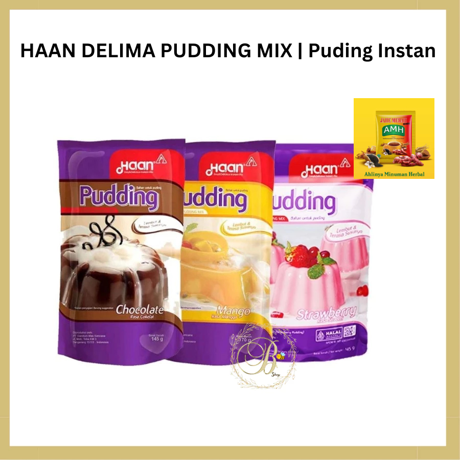 

HAAN DELIMA PUDDING MIX | Puding Instan